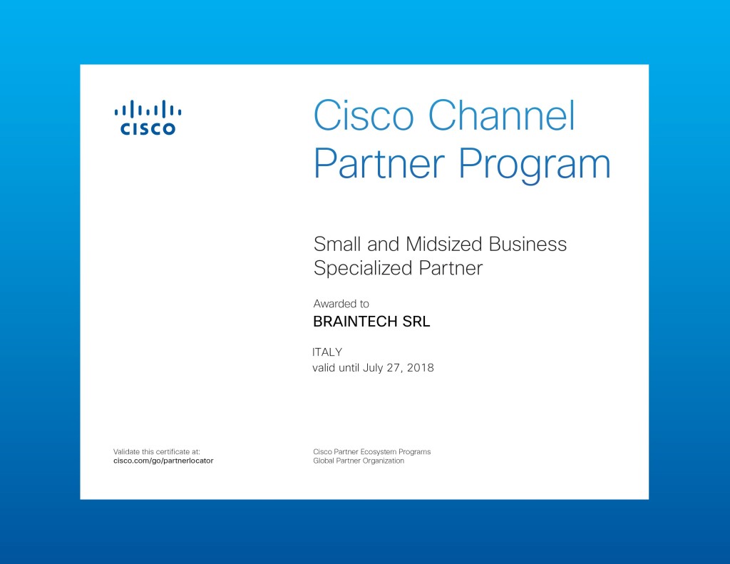 Cisco-Channel Partner - Braintech 01